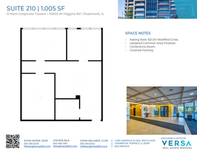 10600 W Higgins Rd, Rosemont, IL for lease Floor Plan- Image 1 of 1