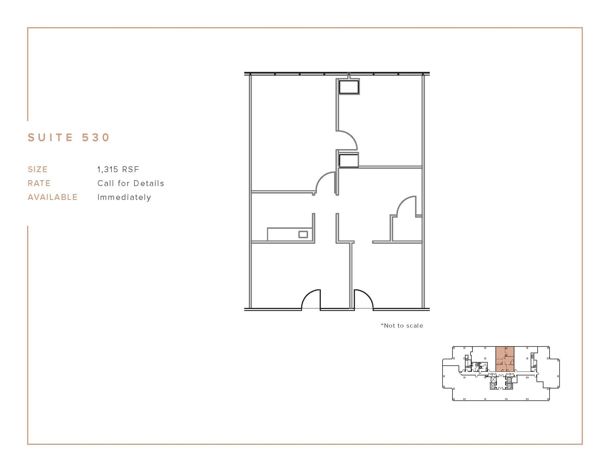 11611 San Vicente Blvd, Los Angeles, CA for lease Floor Plan- Image 1 of 1