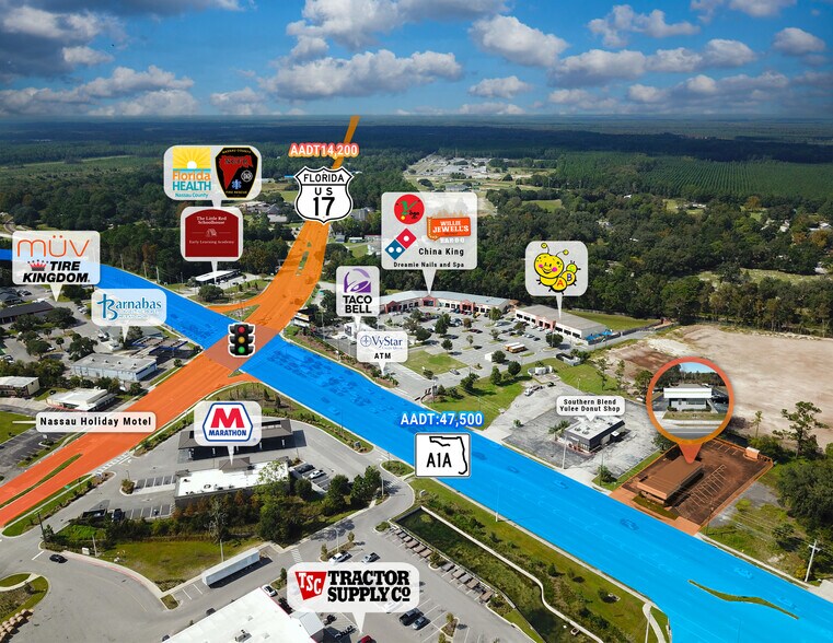 463185 Sr-200, Yulee, FL à vendre - Aérien - Image 2 de 12