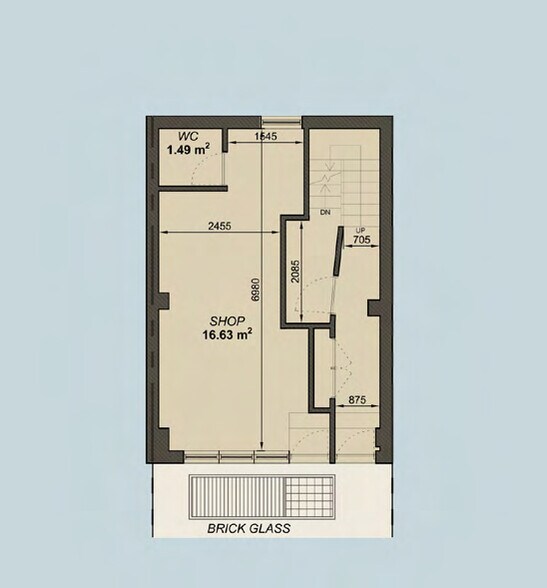 154 Royal College St, Londres à louer - Plan d’étage - Image 3 de 4