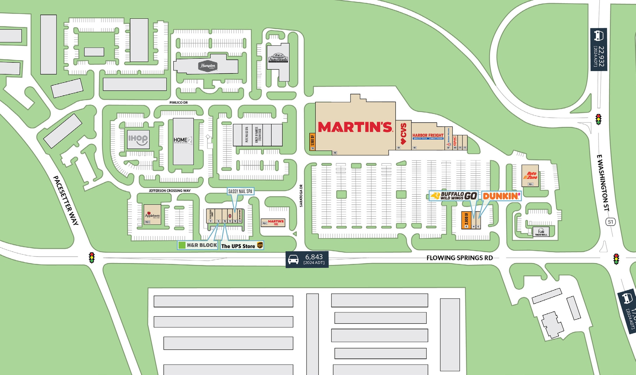 Flowing Springs Rd, Charles Town, WV for lease Site Plan- Image 1 of 1