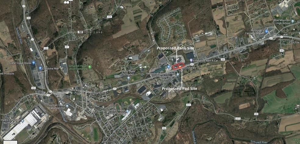 300 Route 61, Schuylkill Haven, PA for sale - Aerial - Image 3 of 4