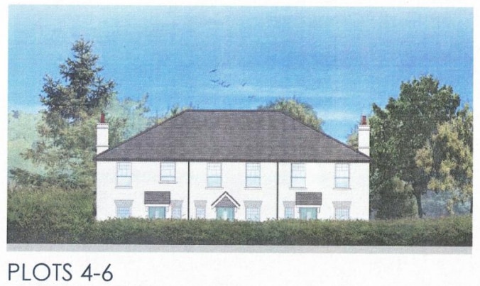 6 House Residential Site portfolio of 3 properties for sale on LoopNet.ca - Site Plan - Image 3 of 4
