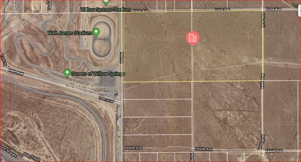 Willow Springs Raceway Adjacent, Rosamond, CA for sale - Building Photo - Image 3 of 5