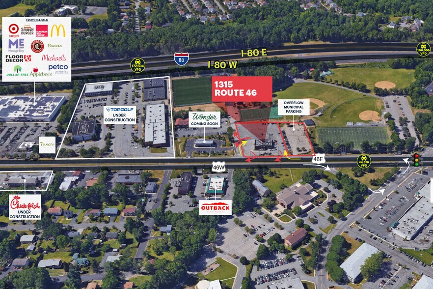1315 US Highway 46, Parsippany, NJ à louer - Aérien - Image 2 de 2