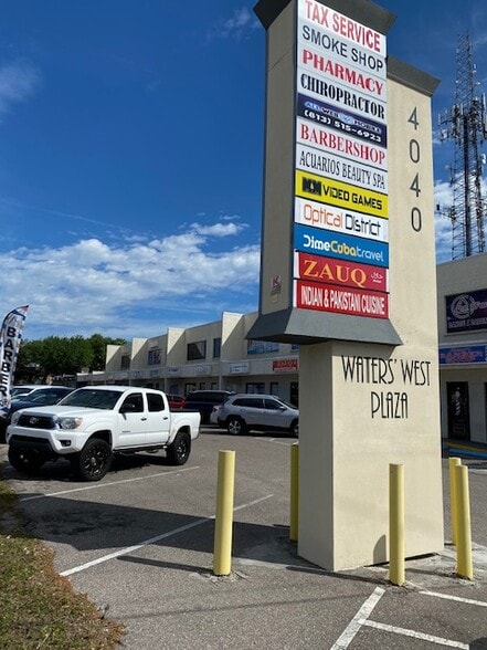 4030-4040 W Waters Ave, Tampa, FL for lease - Building Photo - Image 2 of 3