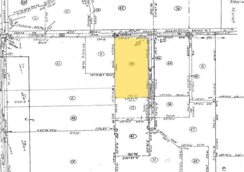 2831-2851 E Kemper Rd, Sharonville, OH à louer - Plan cadastral - Image 2 de 2