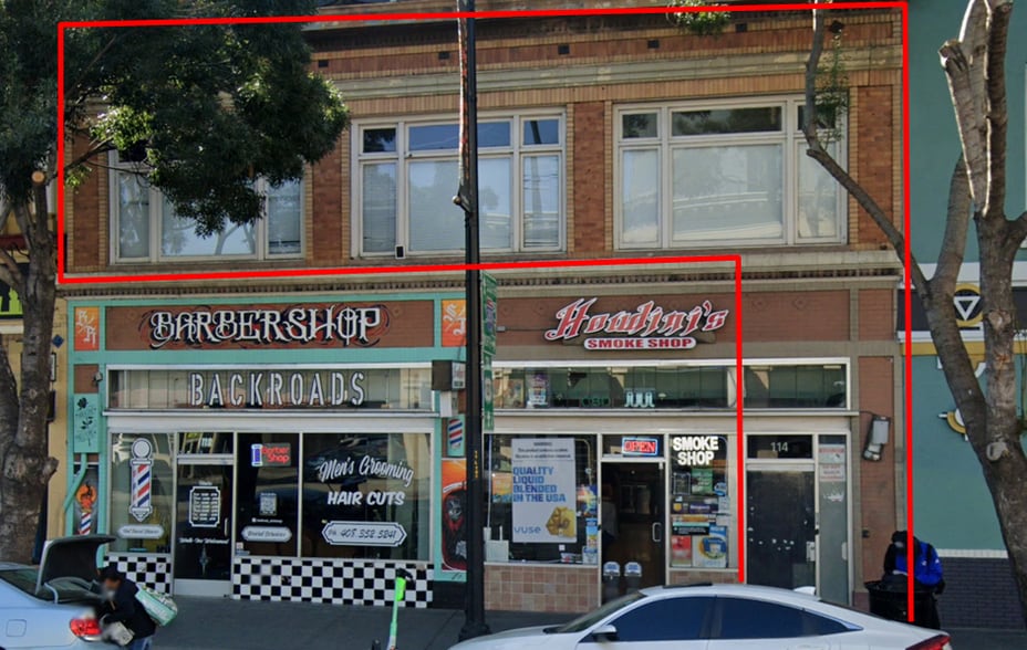 114-118 E Santa Clara St, San Jose, CA for lease - Building Photo - Image 2 of 3