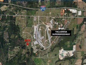 30 Champion Ln, Lincoln, AL - AERIAL  map view