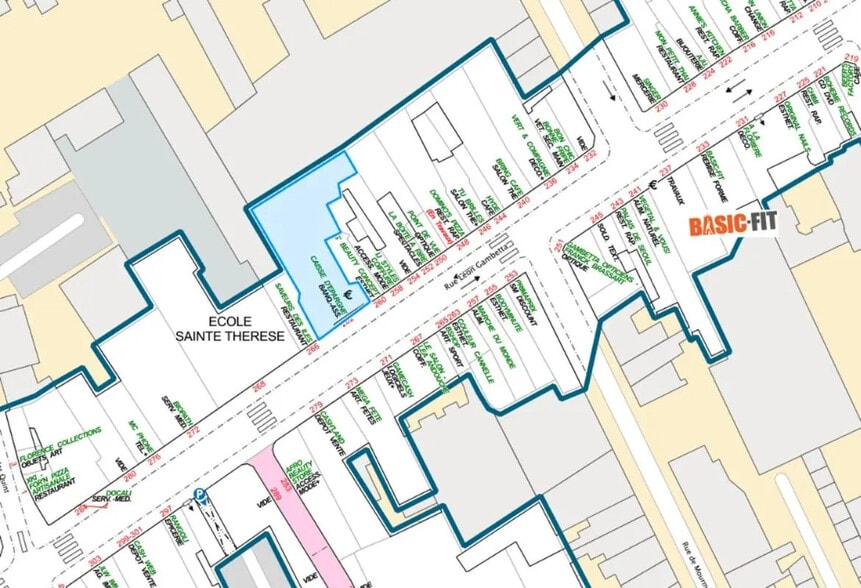 Retail in Lille for lease - Floor Plan - Image 2 of 4