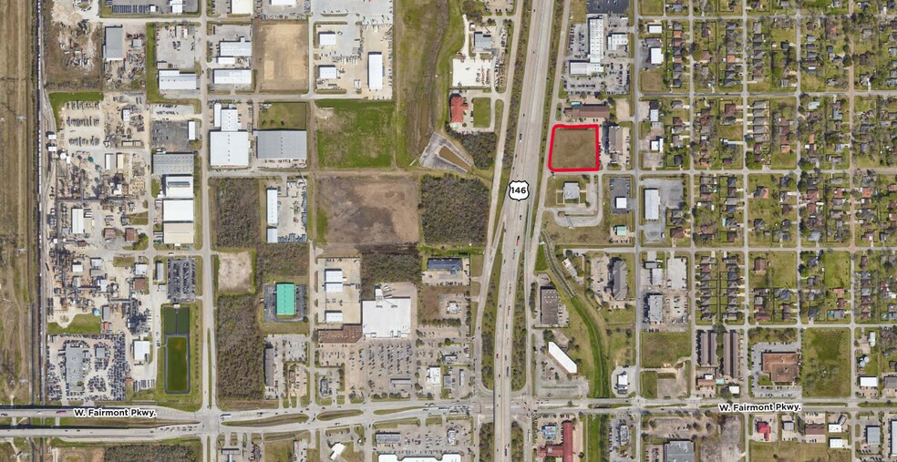 SH 146 & West G Street, La Porte, TX à vendre - Aérien - Image 3 de 3