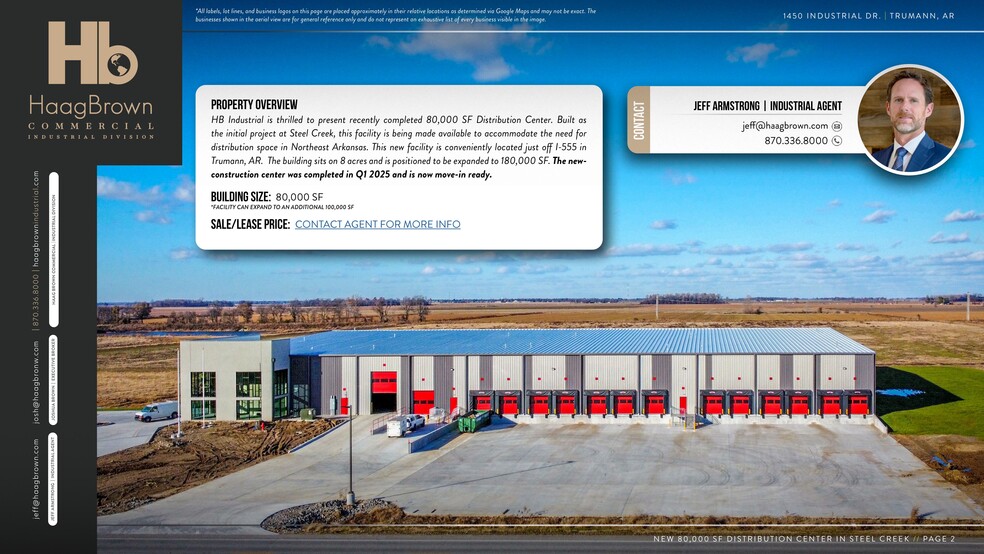 1450 Industrial Dr, Trumann, AR à louer - Autre - Image 2 de 13