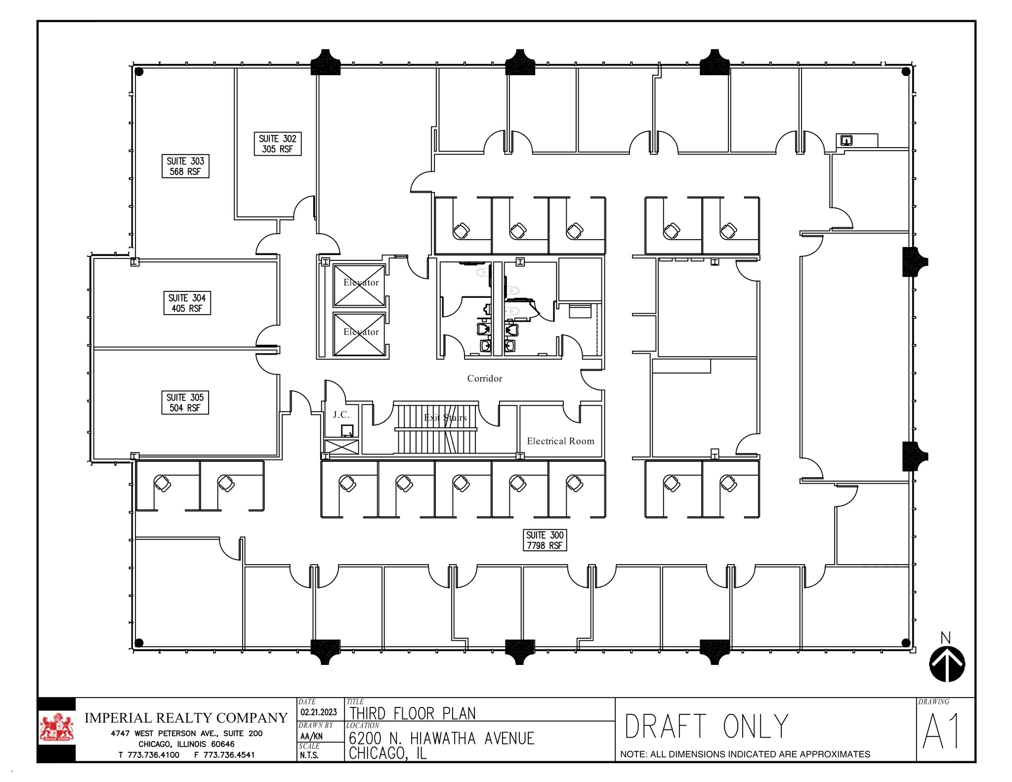 6200 N Hiawatha Ave, Chicago, IL à louer Plan de site- Image 1 de 1