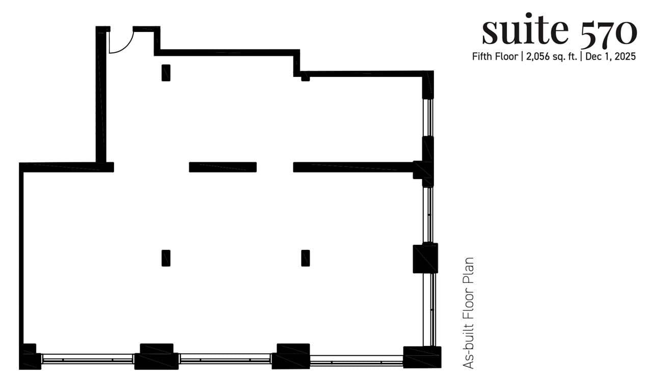 215 Spadina Ave, Toronto, ON for lease Floor Plan- Image 1 of 1