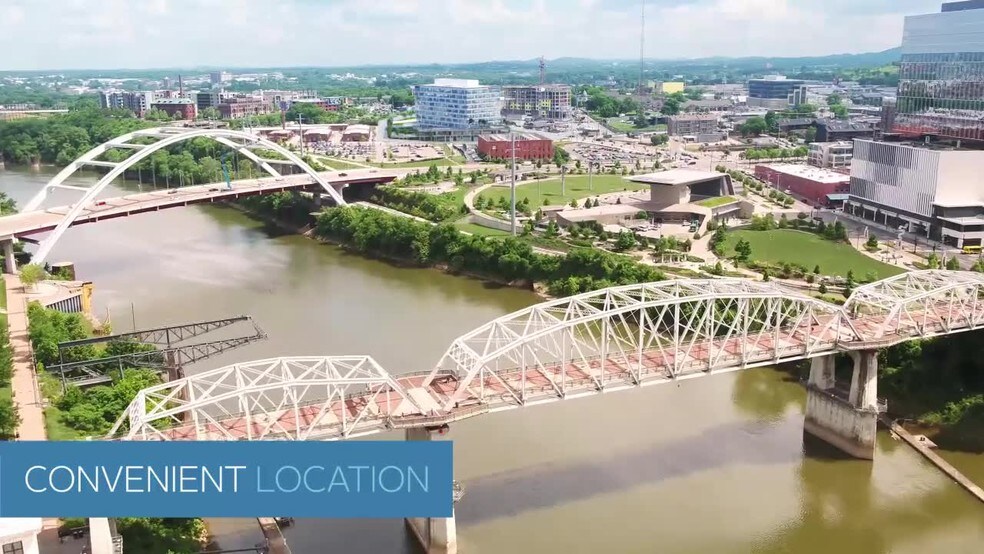 10 Lea Ave, Nashville, TN à louer - Vidéo sur l’inscription commerciale - Image 2 de 24