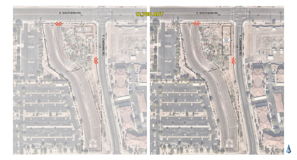 10355 E Southern Ave, Mesa, AZ à vendre - Plan de site - Image 2 de 4