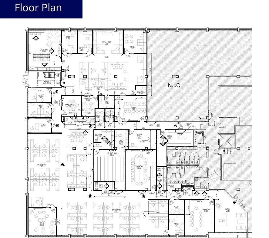 727 Norristown Rd, Lower Gwynedd, PA for lease Floor Plan- Image 1 of 1