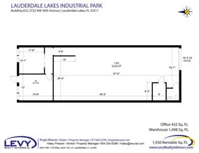 2696 NW 31st Ave, Lauderdale Lakes, FL for lease Floor Plan- Image 2 of 2