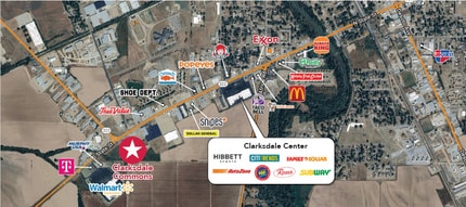 910-944 S State St, Clarksdale, MS - AERIAL  map view