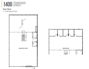 1400 Tennessee St, San Francisco, CA for lease Floor Plan- Image 1 of 1