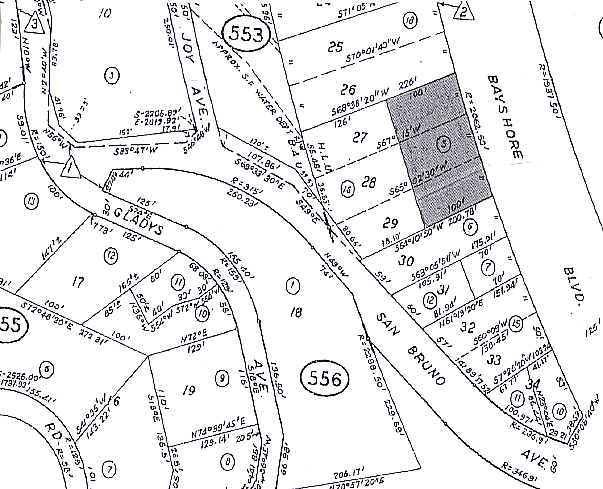 3840 Bayshore Blvd, Brisbane, CA for lease - Plat Map - Image 1 of 32