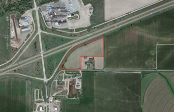 20930 Road 8, Big Springs, NE - Aerial  map view