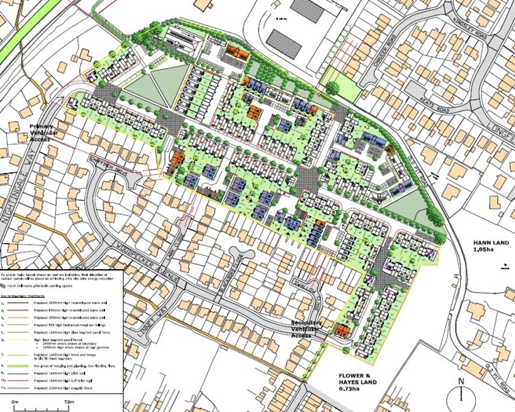 Nightingale Way, Radstock à louer - Plan de site - Image 2 de 2