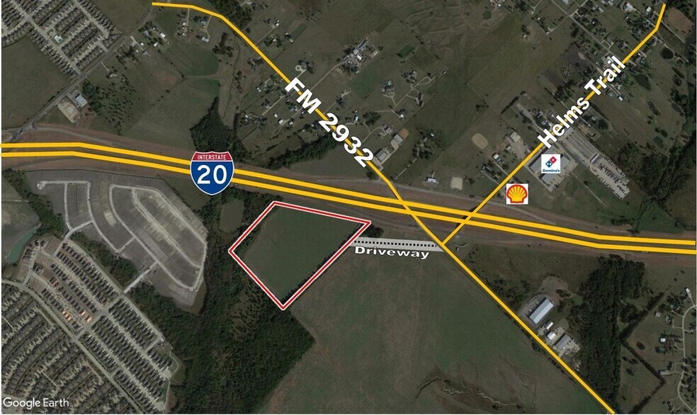 I-20, Forney, TX à vendre - Aérien - Image 1 de 3