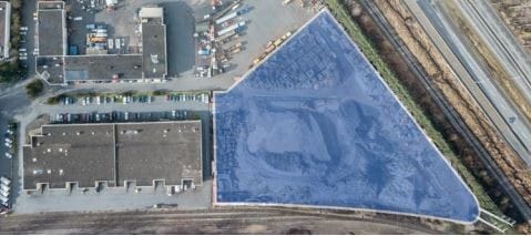 150 Glacier St, Coquitlam, BC for lease Aerial- Image 1 of 3