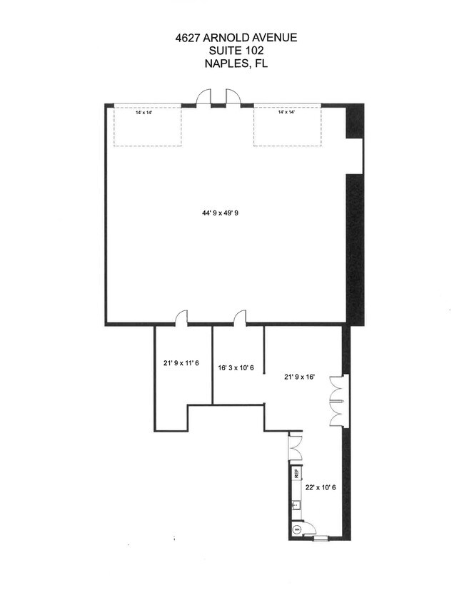 Plus de détails pour 4627 Arnold Ave, Naples, FL - Local d'activités à louer