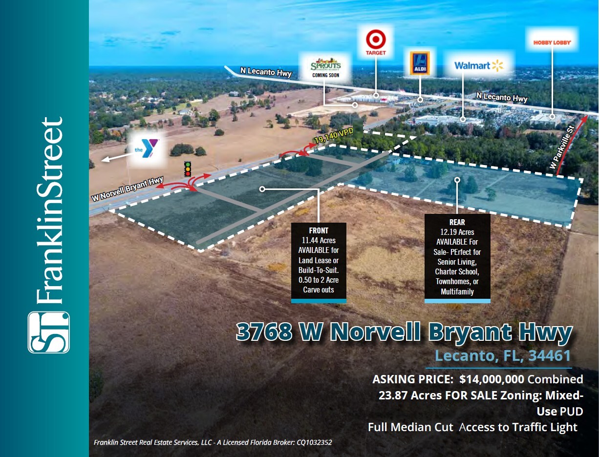 3768 W Norvell Bryant Hwy, Lecanto, FL for sale Primary Photo- Image 1 of 8