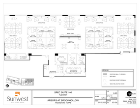 2201 E Lamar Blvd, Arlington, TX for lease Floor Plan- Image 2 of 3