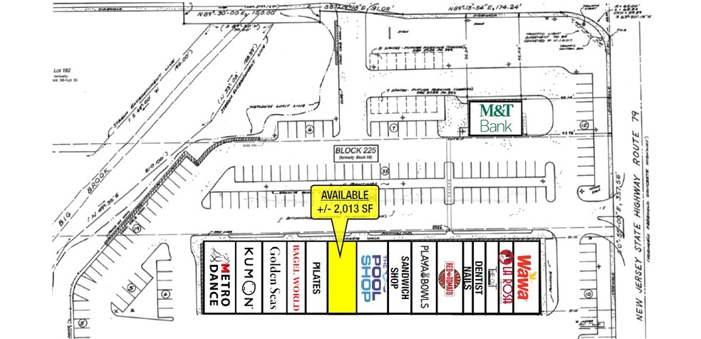 Route 79, Marlboro, NJ for lease - Site Plan - Image 2 of 2