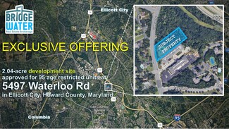 Plus de détails pour 5497 Waterloo Rd, Ellicott City, MD - Terrain à vendre