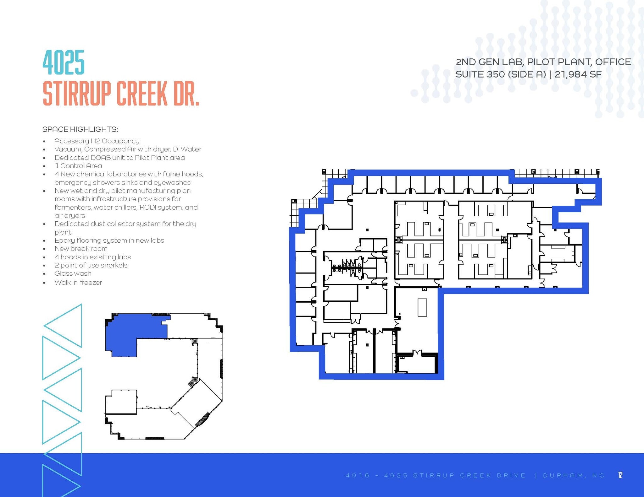 4016-4025 Stirrup Creek Dr, Durham, NC for lease Floor Plan- Image 1 of 1