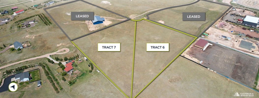 Land in Cheyenne, WY for lease Site Plan- Image 1 of 2
