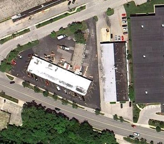 626-628 E St. Charles Rd, Lombard, IL for sale Aerial- Image 1 of 3