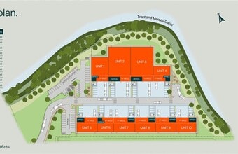 Etruria Valley, Stoke On Trent for lease Site Plan- Image 2 of 4