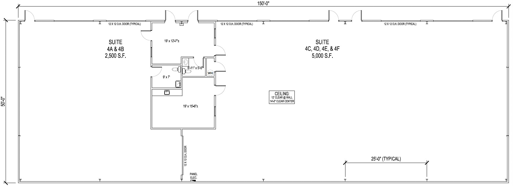15520 Highway 114, Justin, TX à louer Plan d’étage- Image 1 de 1