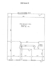 300-330 Detroit Ave, Monroe, MI for lease Floor Plan- Image 1 of 1