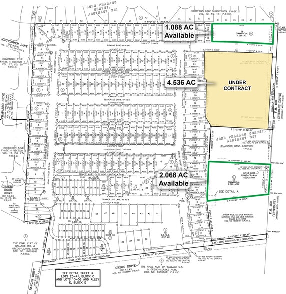 849 Veterans Dr, Kyle, TX for sale - Plat Map - Image 2 of 5