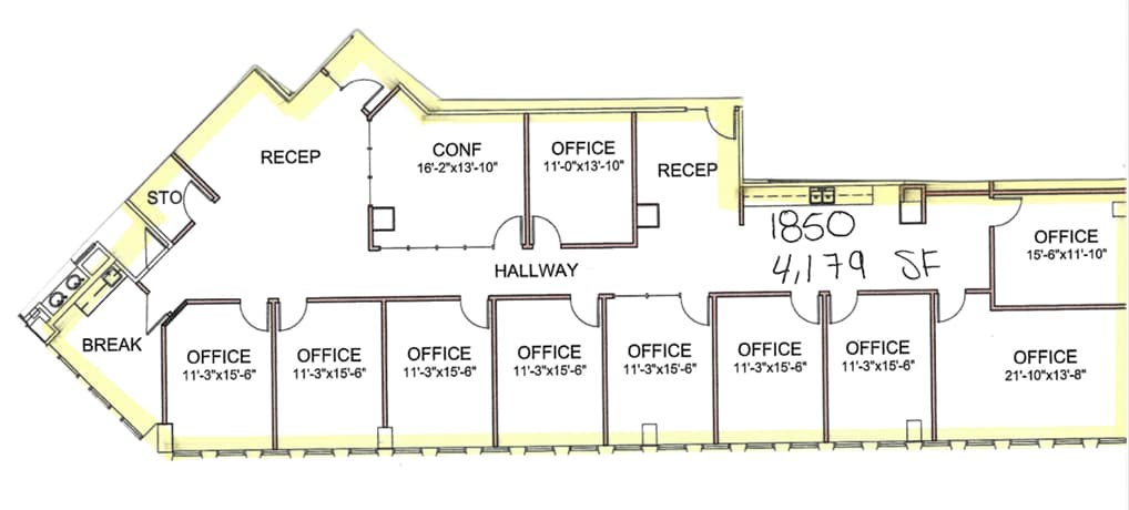 2600 N Central Ave, Phoenix, AZ for lease Interior Photo- Image 1 of 1