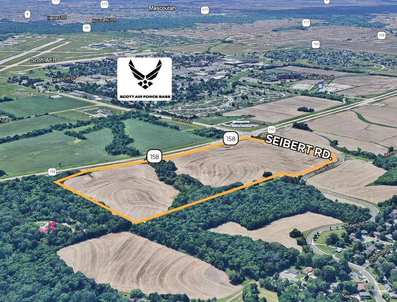 Seibert Rd & Rt 158, Shiloh, IL à vendre - Aérien - Image 3 de 3