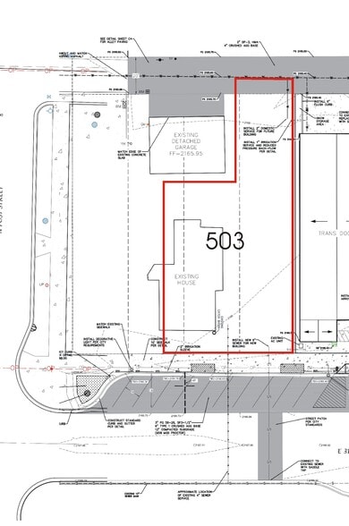 503 E 3rd Ave, Post Falls, ID à vendre - Plan de site - Image 2 de 11