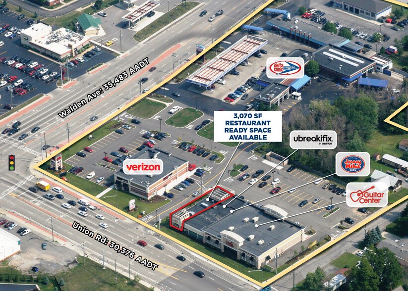 3385 Union Rd, Cheektowaga, NY à louer - Aérien - Image 2 de 5
