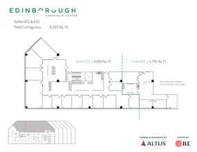 3300 Edinborough Way, Edina, MN à louer Plan d’étage- Image 2 de 2