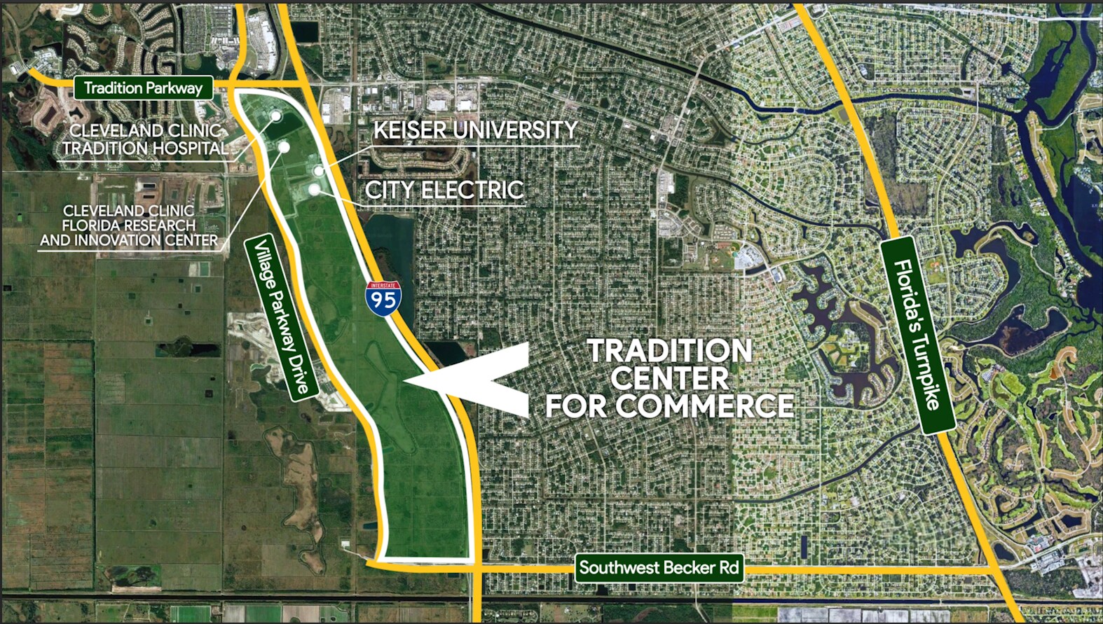 SW Discovery Way & Village Parkway Way, Port Saint Lucie, FL à vendre Aérien- Image 1 de 4