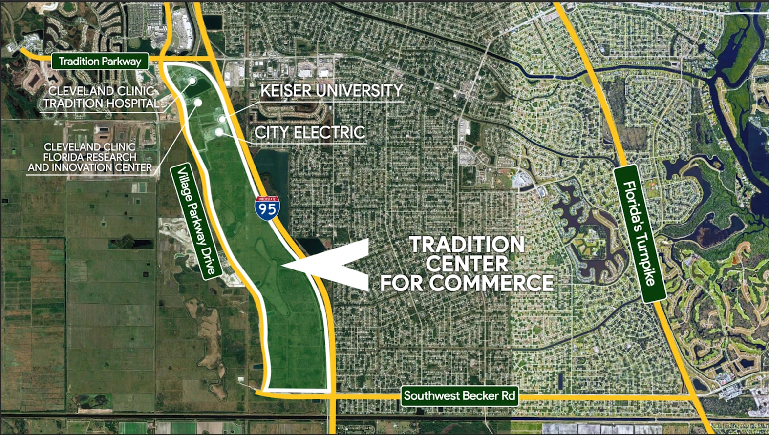 SW Discovery Way & Village Parkway Way, Port Saint Lucie, FL à vendre Aérien- Image 1 de 4