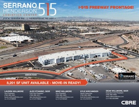 515 N Gibson Rd, Henderson, NV - Aerial map view
