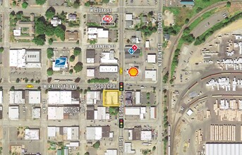 101-109 W Railroad St, Shelton, WA - aerial  map view